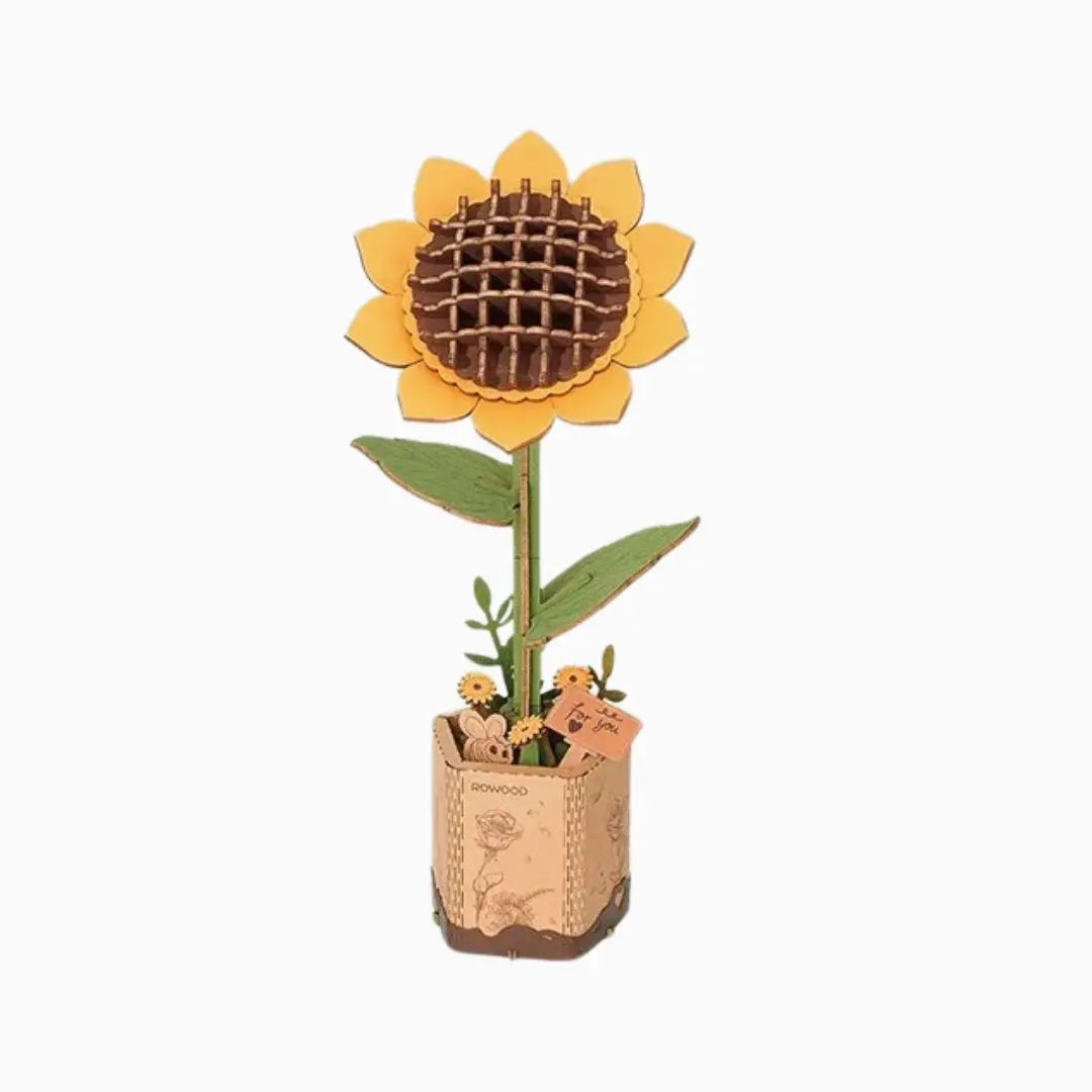 Puzzle 3D fleurs en bois - FloriCraft