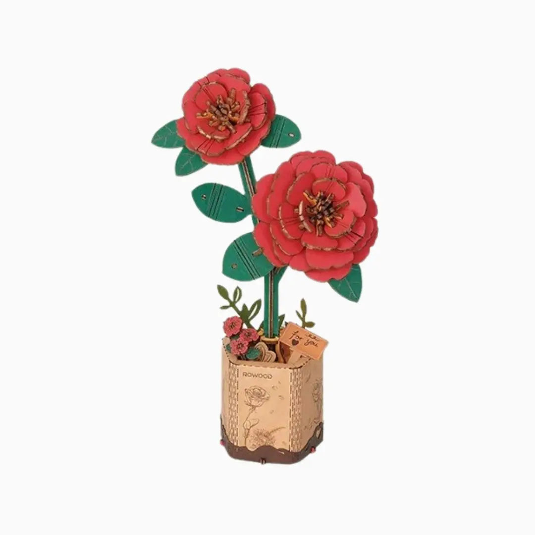 Puzzle 3D fleurs en bois - FloriCraft