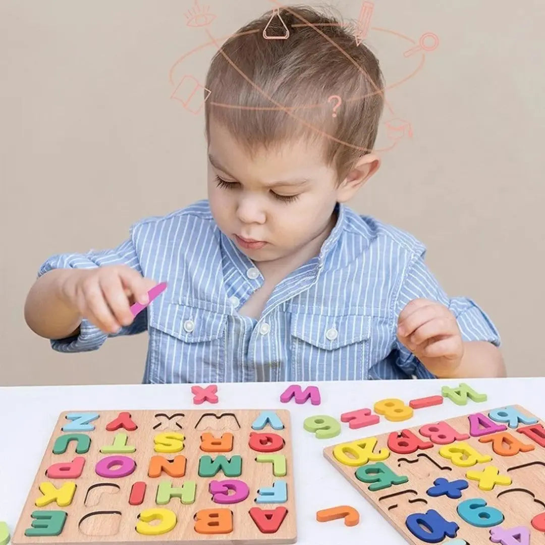 Puzzle Alphabet en Bois - ABCFun