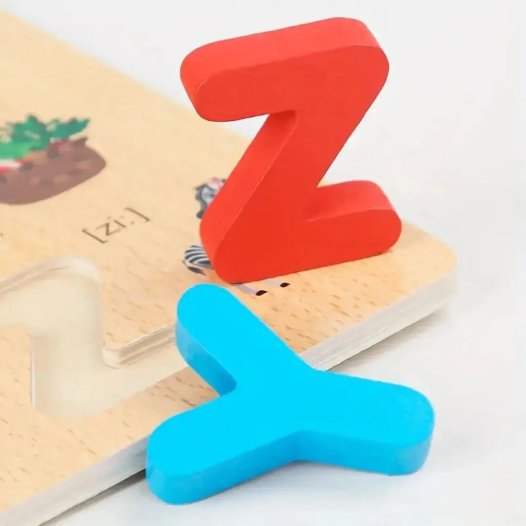Puzzle Alphabet en Bois - ABCFun