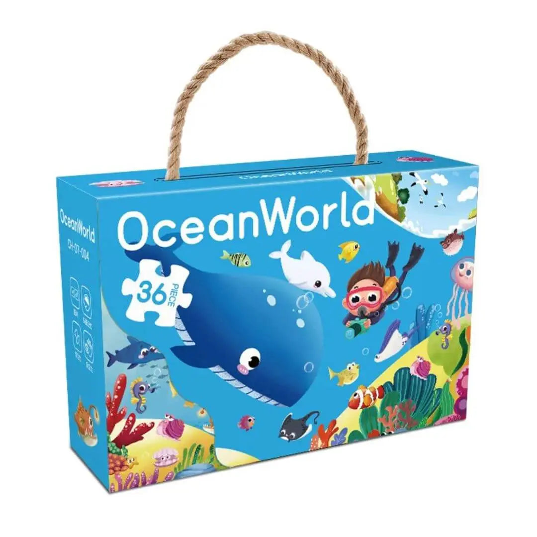 Puzzle Bébé 36 Pièces avec Poignée – FunBox