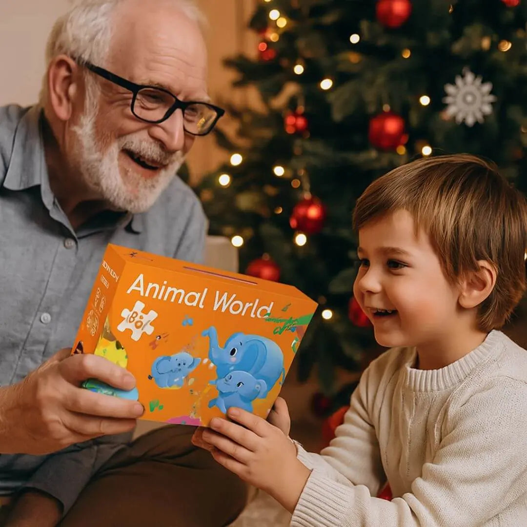 Puzzle Bébé 36 Pièces avec Poignée – FunBox