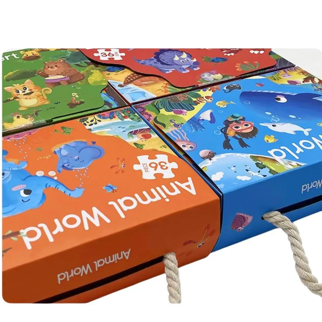 Puzzle Bébé 36 Pièces avec Poignée – FunBox