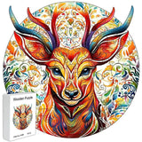 Puzzle Bois Cerf Majestueux