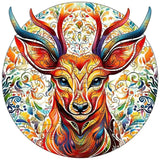 Puzzle Bois Cerf Majestueux