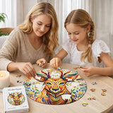 Puzzle Bois Cerf Majestueux