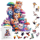 Puzzle Bois Chat – CatShroom