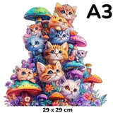 Puzzle Bois Chat – CatShroom