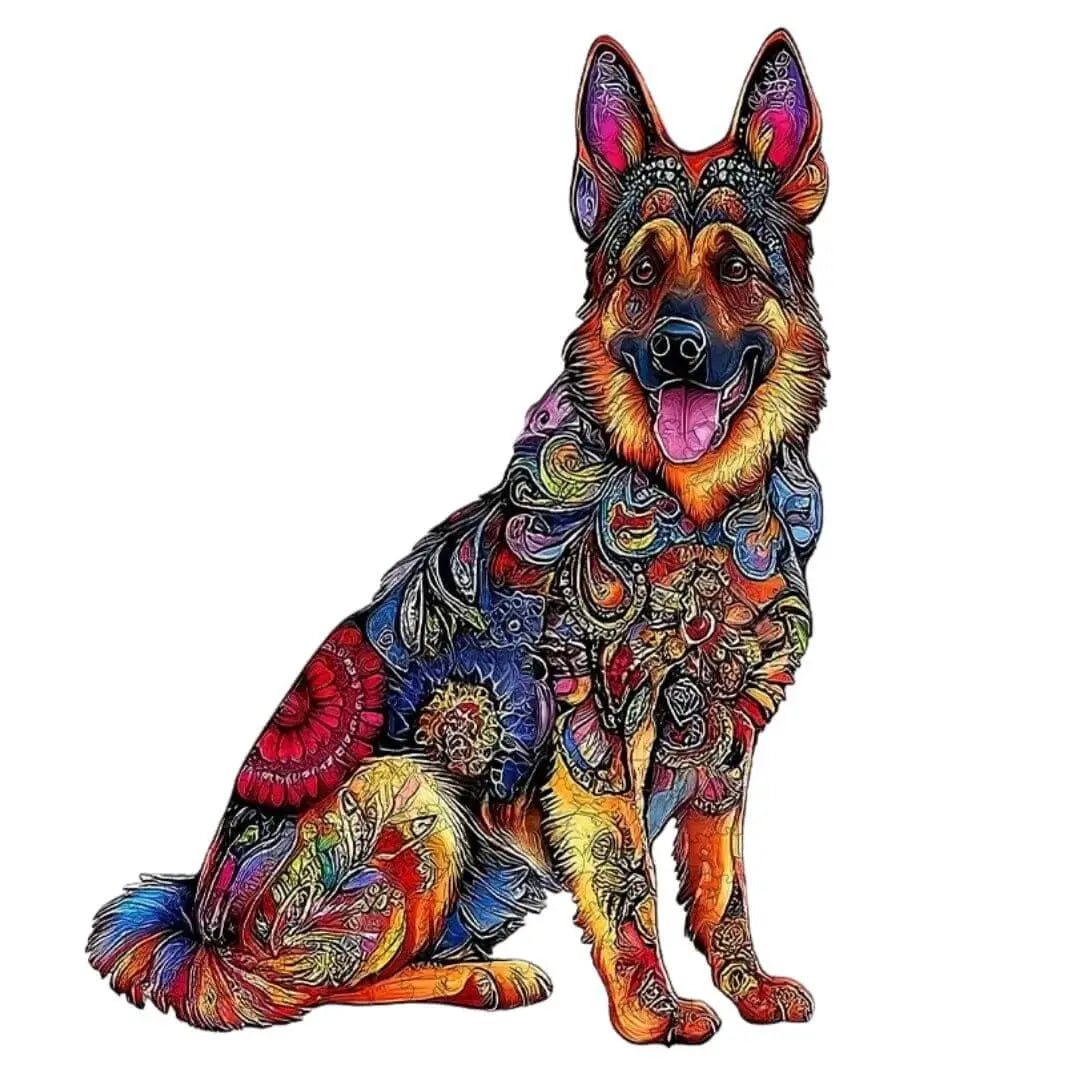 Puzzle Bois Chien – Puzzle 2D Enfant & Adulte