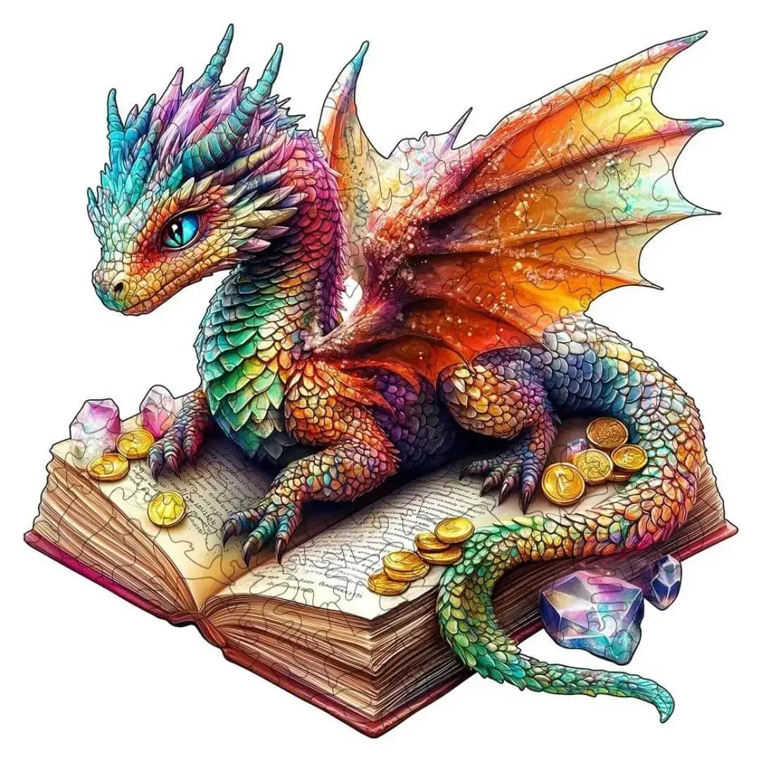 Puzzle Bois Dragon Magique – Dragonia