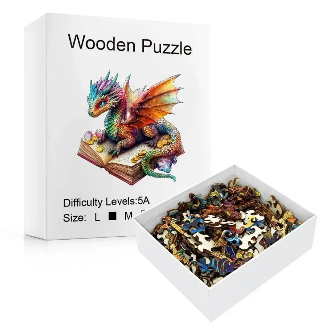 Puzzle Bois Dragon Magique – Dragonia