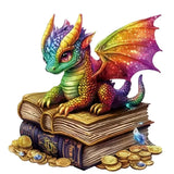 Puzzle Bois Dragon Majestueux