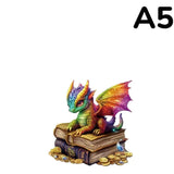 Puzzle Bois Dragon Majestueux