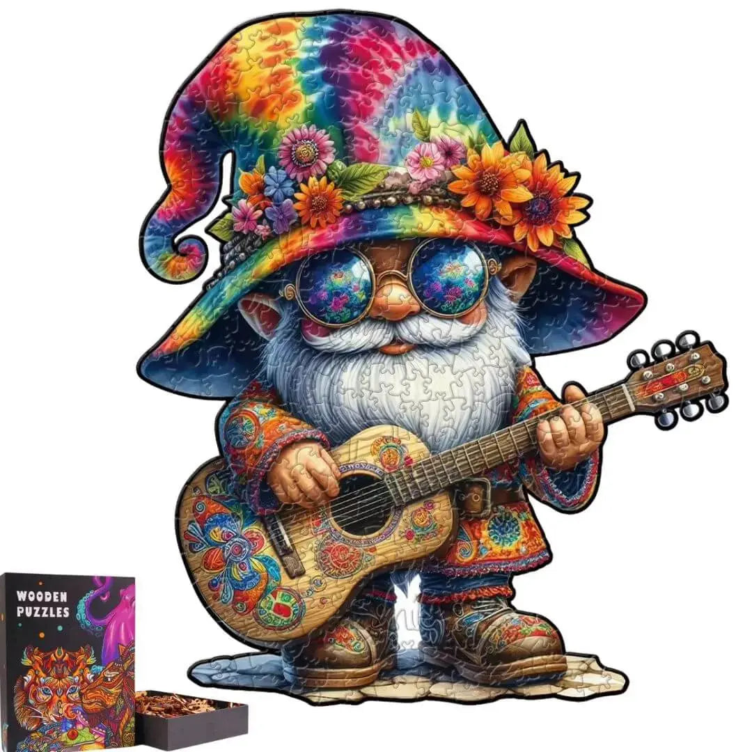 Puzzle Bois Gnome – Art Bohème