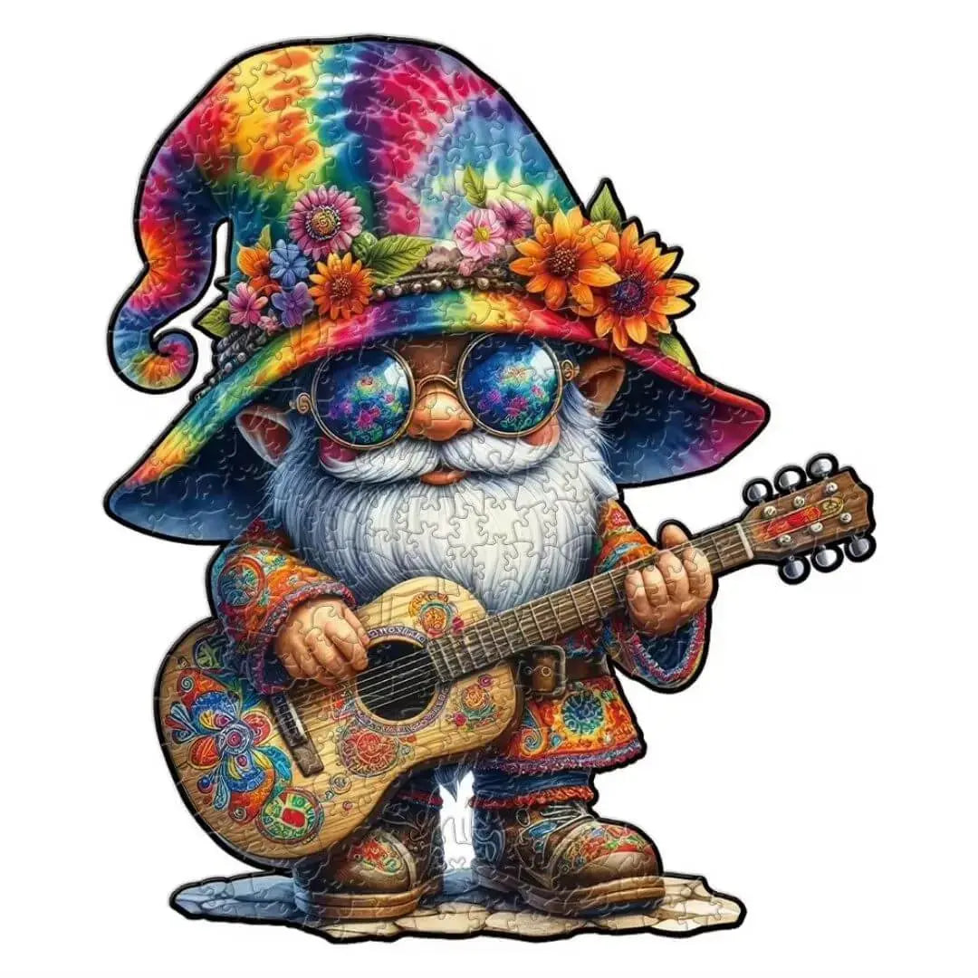 Puzzle Bois Gnome – Art Bohème