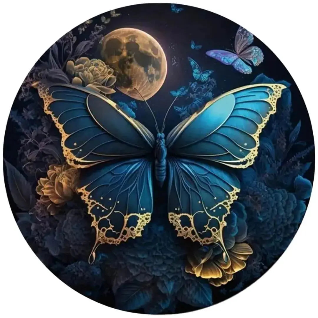 Puzzle Bois Papillon Élégant