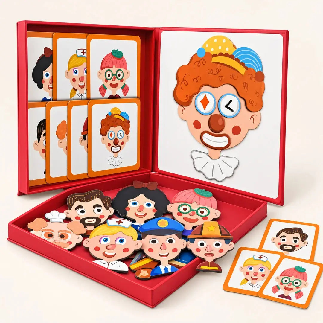 Puzzle Enfant 3 Ans Magnétique – Change Face