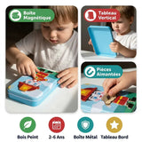 Puzzle Magnétique Habillage Enfant Bois