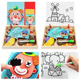 Puzzle Magnétique Montessori – Facial Puzzle