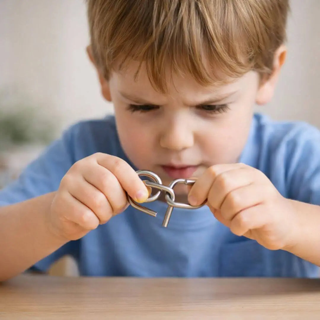 Puzzle Montessori Enfant – Casse-Têtes Métal Éducatifs
