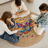 Puzzle Papillon en Bois Artistique