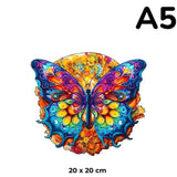 Puzzle Papillon en Bois Artistique