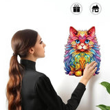 Puzzle en Bois Chat Persan – CatCute