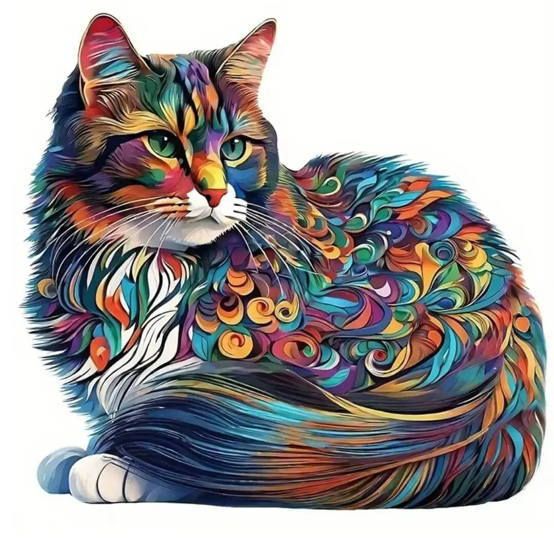 Puzzle en Bois Chat – CocoonCat