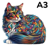 Puzzle en Bois Chat – CocoonCat