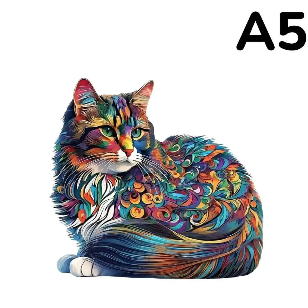 Puzzle en Bois Chat – CocoonCat