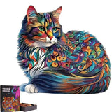 Puzzle en Bois Chat – CocoonCat