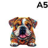 Puzzle en Bois Chien Bouledogue Anglais
