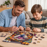Puzzle en Bois Chien Bouledogue Anglais