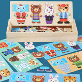 Puzzle en Bois Enfant Montessori – FunZoo