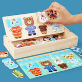 Puzzle en Bois Enfant Montessori – FunZoo