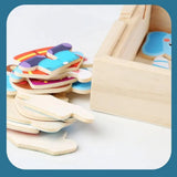 Puzzle en Bois Enfant Montessori – FunZoo