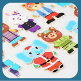 Puzzle en Bois Enfant Montessori – FunZoo