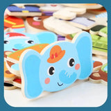 Puzzle en Bois Enfant Montessori – FunZoo