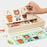 Puzzle en Bois Enfant Montessori – FunZoo