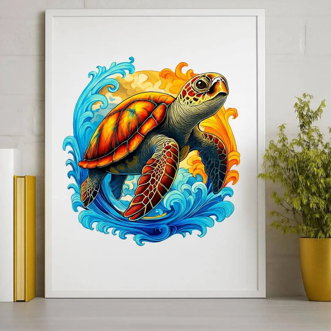 Puzzle en Bois Tortue – SeaTurtle