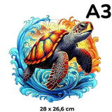 Puzzle en Bois Tortue – SeaTurtle
