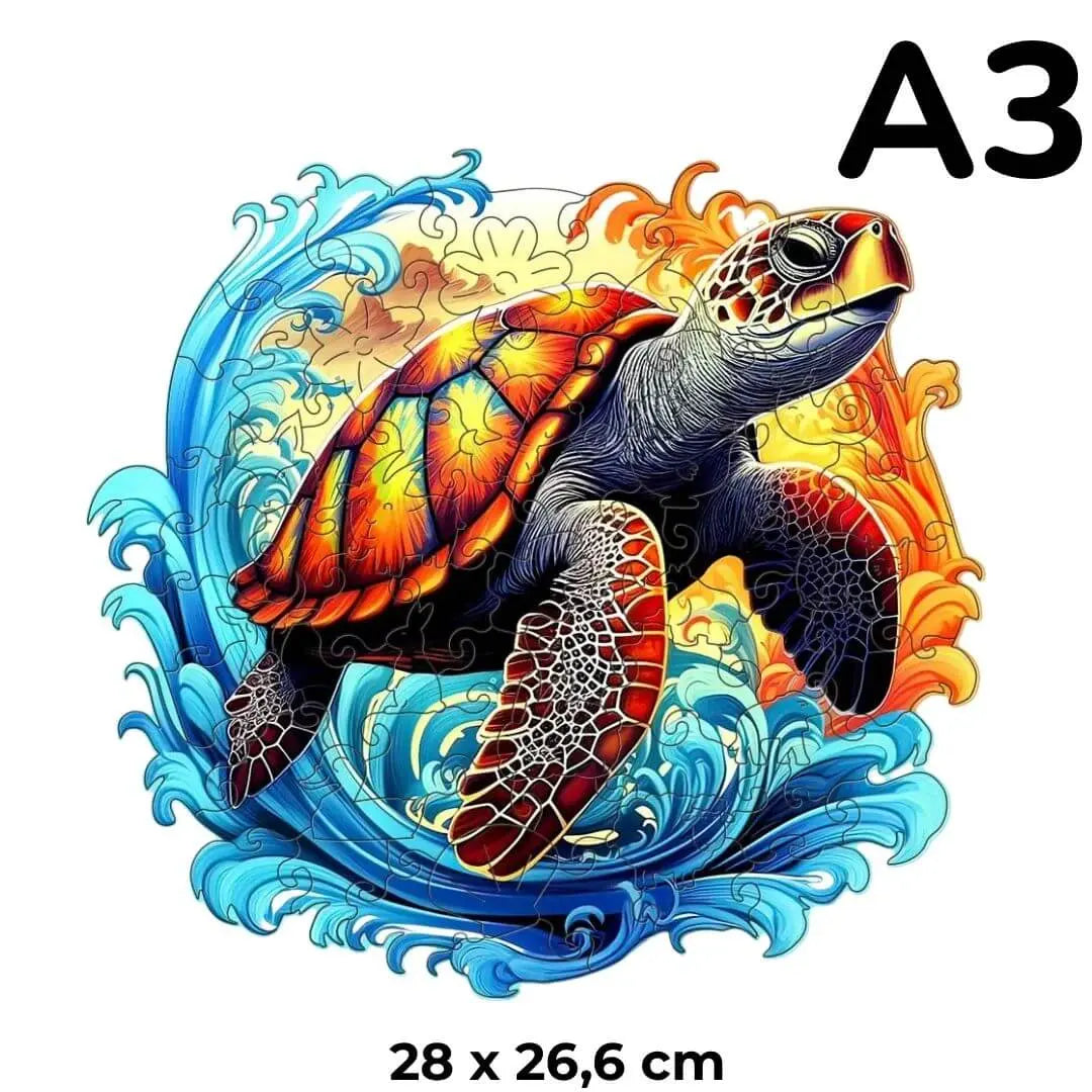 Puzzle en Bois Tortue – SeaTurtle