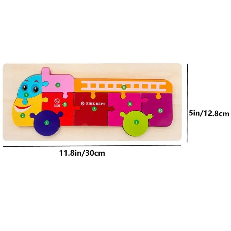 PUZZLE BEBE | Curiopuzzle casse-tête d'apprentisage