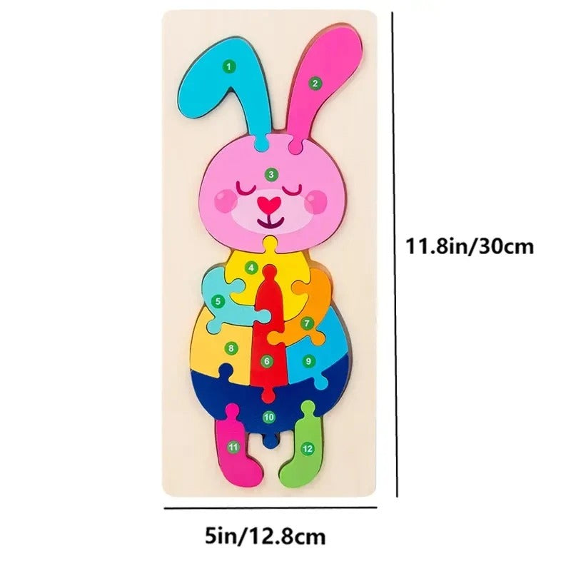 PUZZLE BEBE | Curiopuzzle casse-tête d'apprentisage