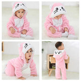 Combinaison pyjama chat bébé