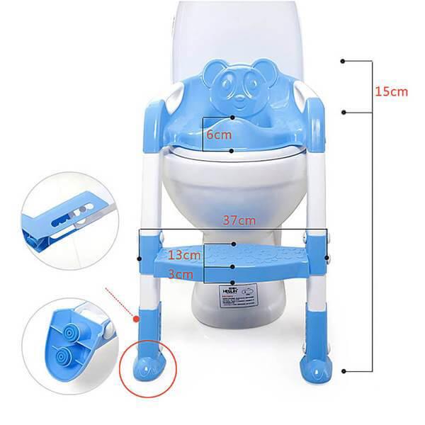 Réducteur de toilette avec marche pour enfant <br> Potty