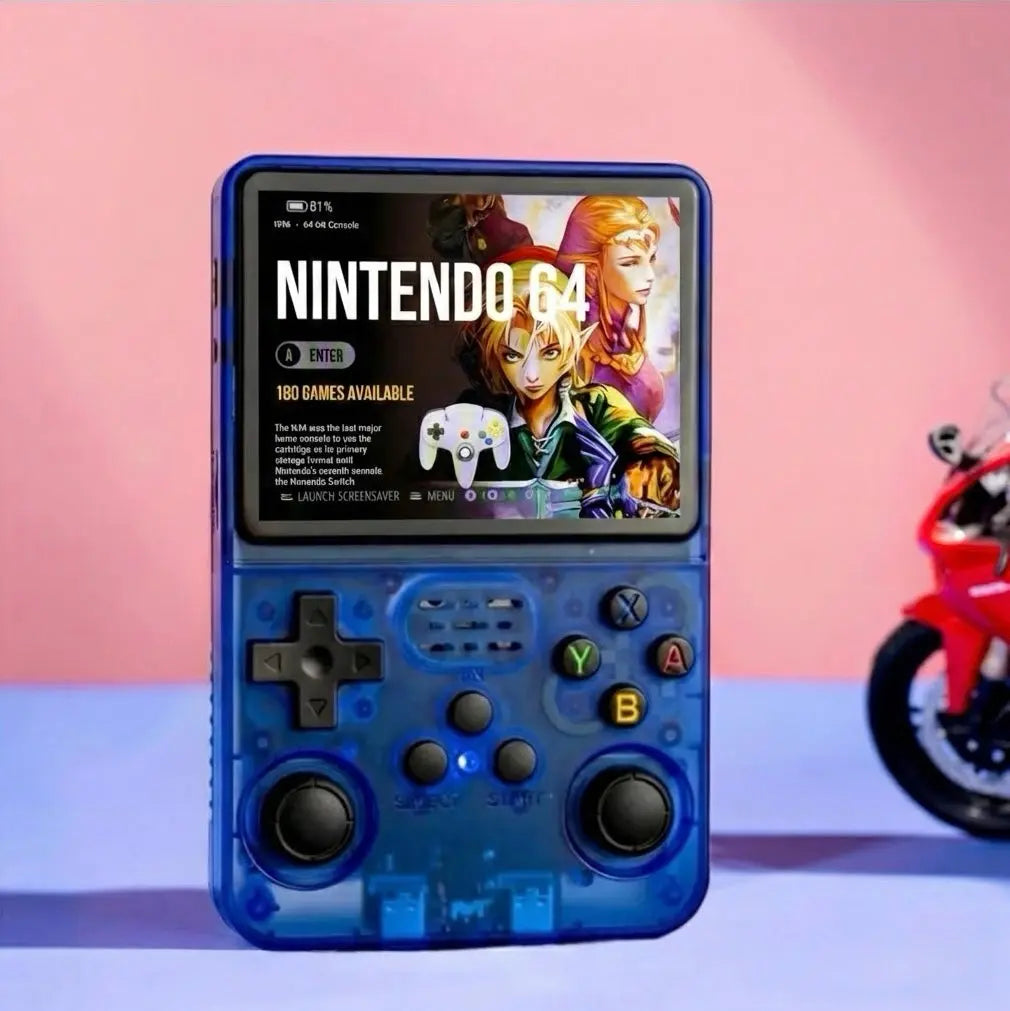 Console de Jeux Rétro Portable R36S — Écran 3,5", 20 000+ Jeux, Enfant & Adulte