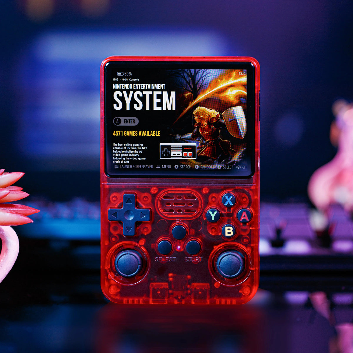 Console de Jeux Rétro Portable R36S — Écran 3,5", 20 000+ Jeux, Enfant & Adulte