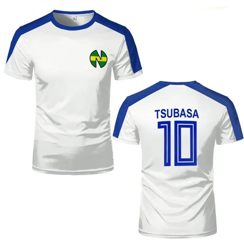 Maillot de foot Captain Tsubasa Olive et Tom
