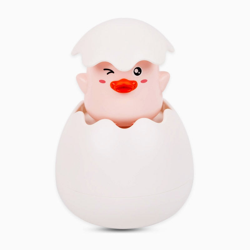 Jouet d'Œuf de Bain pour Bébé à Motifs Adorables